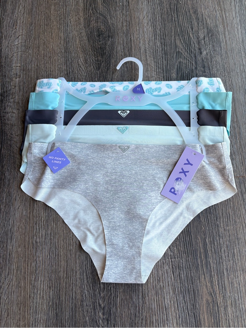 NWT Roxy 5-Pack Bikini Underwear